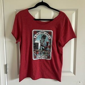 Re-Worked True Crime Junkie Short Sleeve T-shirt size Medium